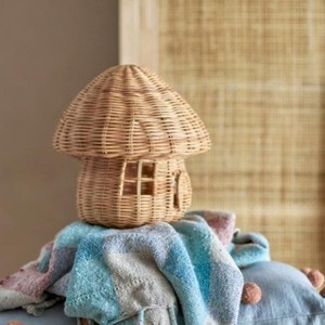 Cesta de almacenamiento de Casa de hadas Toadstool de ratán tejida a mano-Organizador de artículos pequeños 2025 | Venta al por mayor por Tienphong - Product Image 6