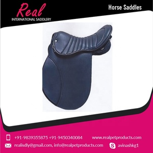 Silla de montar premium para doma inglesa, de cuero genuino, colores personalizados, cómoda para carreras y saltos, equipo de equitación. - Product Image 2