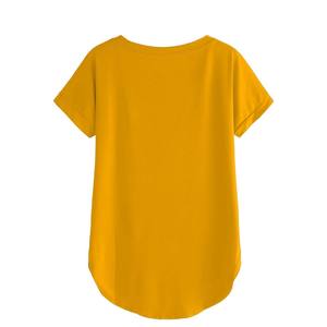 T-shirts pour femmes Vente en gros Personnalisé OEM ODM Haute Qualité Décontracté Été Coton Surdimensionné T-shirt Graphique - Product Image 6