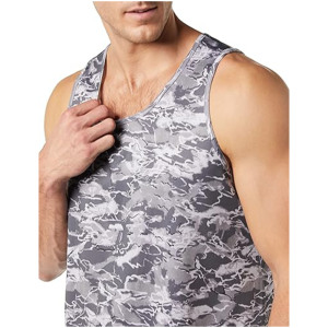Camiseta Deportiva de Tirantes para Hombre, Personalizable con Logotipo, de Algodón y Fibra de Bambú, Transpirable, con Dobladillo Dividido, de Secado Rápido, para Entrenamiento, Running y Gimnasio - Product Image 5