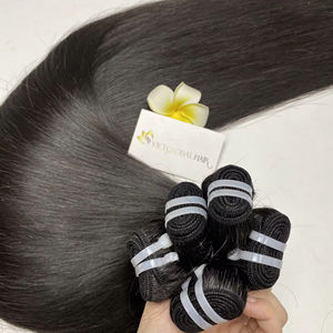 Meilleure vente en gros de cheveux naturels raides de qualité 9A cheveux vietnamiens bruts non transformés à cuticule alignée cheveux humains - Product Image 1