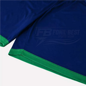 2026 Votre propre design personnalisé 100% polyester écologique respirant Ensemble maillot et short de football pour homme adulte en promotion - Product Image 5