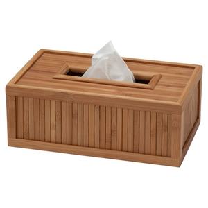 Porte-mouchoirs en bois fait à la main avec des détails complexes adaptés aux accessoires de table à manger et de bureau élégants - Product Image 2