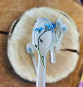 Cuillères en résine miroir écologiques haut de gamme pour les fêtes et l'utilisation exclusive dans les hôtels, fabriquées à la main par Saniya Handicraft - Product Image 4