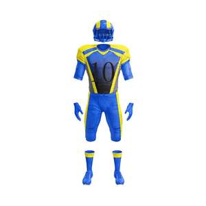 Uniforme de fútbol americano de la mejor calidad superventas para adultos transpirable cómodo - Product Image 4