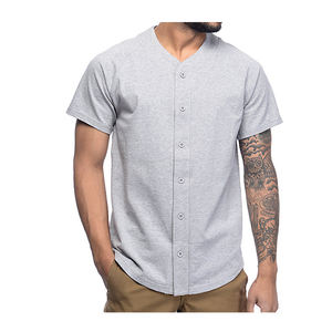 Impresión personalizada bordado uniforme de béisbol estilo camisa al por mayor barato en blanco béisbol Jersey ropa deportiva camisa - Product Image 2