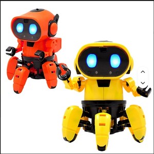 Juguete de Pulpo de Seis Garras, Robot de Metal Fundido a Presión con Música, Luces y Funciones de Baile, Funciona con Pilas, para Niños de 8 a 13 Años, Regalo de Navidad - Product Image 1