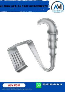 ที่มีคุณภาพที่ดีที่สุดหดเครื่องมือผ่าตัด Retractor นำมาใช้ใหม่สแตนเลสโดย Al Mida - Product Image 2