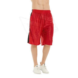 Pantalones cortos estampados de talla grande para hombre, pantalones cortos de baloncesto BSCI, poliéster, ropa deportiva, nuevo diseño, pantalones cortos en blanco - Product Image 1