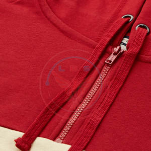 Sweat-shirts à demi-zip d'hiver fabriqués au Pakistan - Sweat-shirts décontractés pour hommes en tissu polaire mélangé polyester/coton - Product Image 6