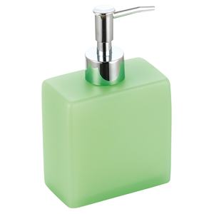 Distributore di sapone in poliresina verde marca 'Quito' - Product Image 1