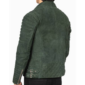 2025 dernier Style High Street Boys' veste d'hiver décontractée Vintage peau de mouton daim cuir Premium Made vente chaude à bas prix - Product Image 3