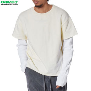 เสื้อยืดแขนสั้นผ้าฝ้ายพิมพ์ลายดิจิทัลสำหรับผู้ชายระบายอากาศได้ดีมีสไตล์100% - Product Image 1