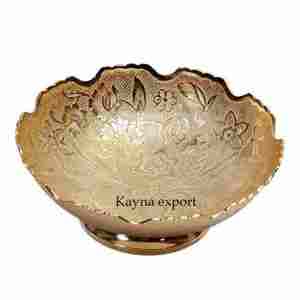 Modern Luxury Eco-Friendly Metal Polished 6-Inch Seasoning <b>Sauce</b> Dipping Bowl & Appetizer Plates for Party Home Use - Product Image 6