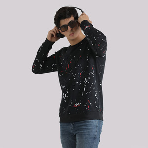 เสื้อสเวตเตอร์ผ้าฝ้ายสำหรับทุกเพศ-น้ำหนักเบาระบายอากาศได้ดีและสวมใส่สบายเหมาะสำหรับสวมใส่สบายความสนุกกลางแจ้งและวันพักผ่อน - Product Image 2