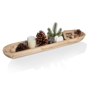 Bol en bois d'acacia décoratif traditionnel de vente chaude bols sculptés à la main pour les hôtels à la maison et les restaurants utilisés. - Product Image 6