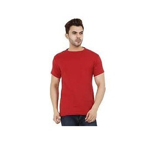 Venta al por mayor pesado 250 Gsm 100% algodón orgánico Plain camiseta logotipo personalizado impreso bordado para hombre llano T Shirt de la india - Product Image 6