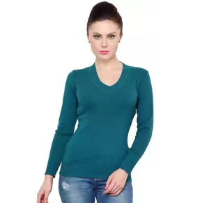 Pull tricoté sur mesure respirant et tendance pour femme, idéal pour l'hiver et les activités de plein air, style décontracté, vente en gros, sweats OEM - Product Image 4