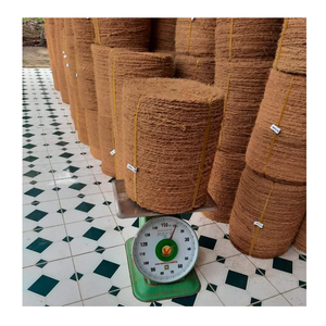 Corde de fibre de coco écologique durable et corde de fibre de coco faite à la main pour l'usage extérieur de station de vacances d'hôtel et de paillasson - Product Image 1