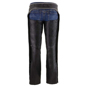 Chaps en cuir classiques, confortables pour un usage quotidien, doublure lisse, confortables pour une utilisation prolongée, chaps en cuir de qualité supérieure - Product Image 2