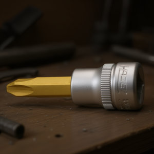 ซ็อกเก็ตไขควง3/8นิ้ว Hazet ที่สั้นมีช่องกากบาทผลิตภัณฑ์ในหมวดหมู่สี่เหลี่ยม - Product Image 3