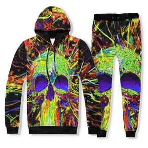 ชุดวอร์มผู้ชายแบบซับลิเมชันชุดวอร์มใส่สบายระบายอากาศได้ดี - Product Image 5