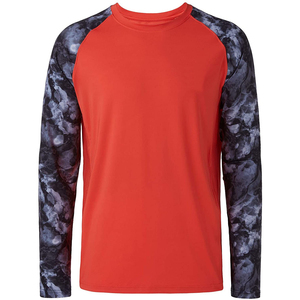 Polo de pesca con estampado sublimado de nuevo estilo, polos de pesca transpirables de manga larga de pesca de secado rápido - Product Image 1