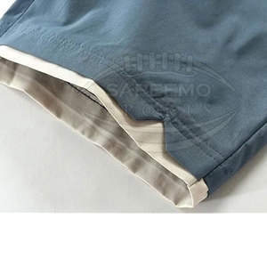 Shorts surdimensionnés pour hommes, solides, non tissés, légers, à séchage rapide, style décontracté, pour l'été, usage extérieur - Product Image 4