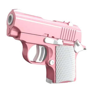 <b>Realistic</b> Electronic Toy Pistol for Children Plastic Wood Material Shooting Playing Function for Outdoor Educational Use Bag - Product Image 4
