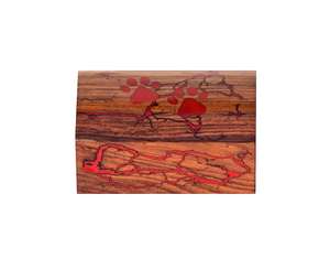 Lichtenberg Figure Resin <b>Urn</b> Wooden Box Cremation for Ashes <b>Dog</b> Large Funeral Ashes <b>Urn</b> for Pets LARGE up to 150 Lbs - Product Image 2