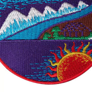 Servicio OEM, Insignias Bordadas a Mano con Logotipo Personalizado, Parches de Tela de Lona para Coser en Gorras, Nuevo Diseño de Moda, Servicio OEM - Product Image 6