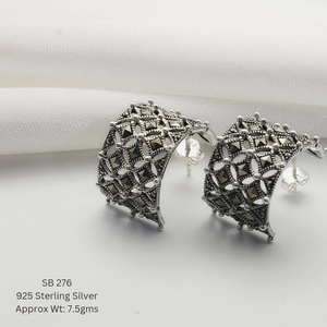 Light Weight <b>Silver</b> Swan Jewelry 1.4 Gms 925 <b>Sterling</b> <b>Silver</b> Jewellery Pink Cz Set Earring Christmas Gift <b>Stud</b> Earrings for Her - Product Image 3