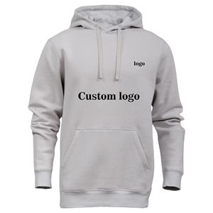 Vintage poliéster/algodón calle moda de gran tamaño Fit Sudadera con capucha estilo desgastado tela gruesa hombres sudaderas con capucha sudaderas - Product Image 4