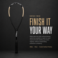 Raquette de squash personnalisée OEM, raquette légère en fibre de carbone pour l'entraînement des adultes, la compétition et l'utilisation en club