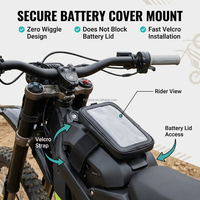 Sac de rangement étanche pour téléphone JFG, housse de batterie, pochette pour Surron Light Bee, fenêtre tactile transparente, kit d'accessoires pour moto