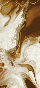 Tapis turc en éponge shaggy Adiva, tissé jacquard, fabriqué à la machine, à poils plats, réversible, rembourré, lavable, antidérapant, avec support en jute - Product Image 1