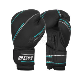 Guantes de boxeo de cuero ajustables con acolchado adicional diseñados para la comodidad y el rendimiento para el entrenamiento - Product Image 3