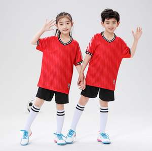 Camisetas de Fútbol de Alta Calidad para Niños, Conjuntos de Camisetas de Fútbol para Entrenamiento y Partidos de Estudiantes - Product Image 1