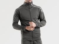 Conjunto de 2 Piezas de Chaqueta Cortavientos con Capucha y Pantalones Deportivos para Hombre, Bordados, Tejidos, Estampados, Talla Grande, Impermeables, de Secado Rápido y Transpirables
