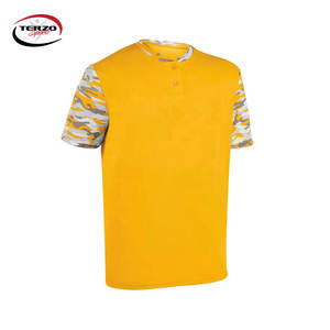 Uniforme de béisbol de poliéster de alta calidad para ropa deportiva transpirable juvenil con buena impresión por sublimación diseño liso - Product Image 2