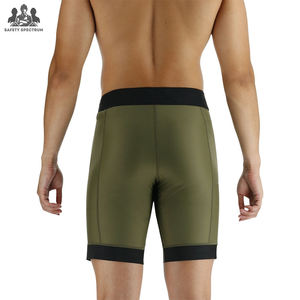 Pantalones Cortos de Compresión para Correr para Hombre |   Sólido y de Alta Calidad |   Cintura elástica de altura media, estilo deportivo |   Ligero, Transpirable y de Secado Rápido |   Fábrica - Product Image 6