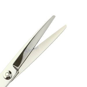 Custom White <b>Handle</b> Stainless Steel Barber Scissors Professional Hair Cutting <b>Shears</b> Lightweight Salon Tools - Product Image 6