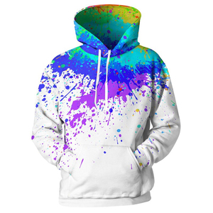 Sweat à capuche en molleton écologique pour hommes 100% coton Durable doux hiver confort motif de créateur brodé matériaux recyclés - Product Image 2