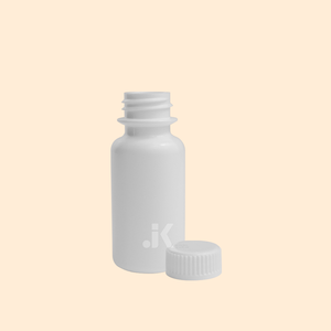 Botella de jarabe de HDPE DE FÁBRICA DE Vietnam 30ml con tapa de rosca Blanco buena calidad OEM ODM Servicio Mejor precio M0303 - Product Image 1