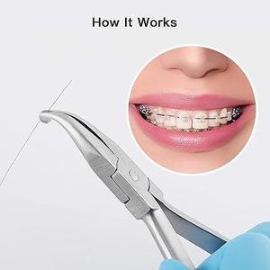 Annhua Dental Curved How's Plier Alicates curvos de ortodoncia, posición de ortodoncia - Product Image 6