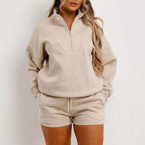 Sudaderas de chándal de punto de manga larga con capucha estampadas atléticas informales de 2 piezas para hombre - Product Image 3