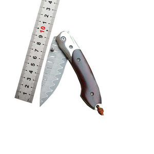 Cuchillo de cocina de hoja fija de acero de Damasco hecho a mano de alta calidad, proveedor de edición coleccionista, mango de madera de Pakistán de 12 pulgadas - Product Image 6