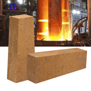 Ladrillo de Magnesita 98% de Alta Pureza, Refractario Básico Denso para Horno Rotatorio de Cemento, Horno de Vidrio, Fundición de Metales No Ferrosos - Product Image 1