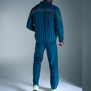 Custom Design Men <b>Zip</b> up Jackets Lightweight Nylon Tracksuit Waterproof Windproof 2 Piece Jogging Suit Windbreaker <b>Shorts</b> Set - Product Image 4