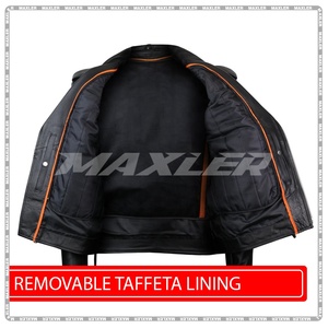 <b>Light</b> Weight Comfortable Windproof <b>Waterproof</b> Motorbike <b>Jackets</b> High Quality Men's Custom Made Breathable Leather <b>Jacket</b> - Product Image 4